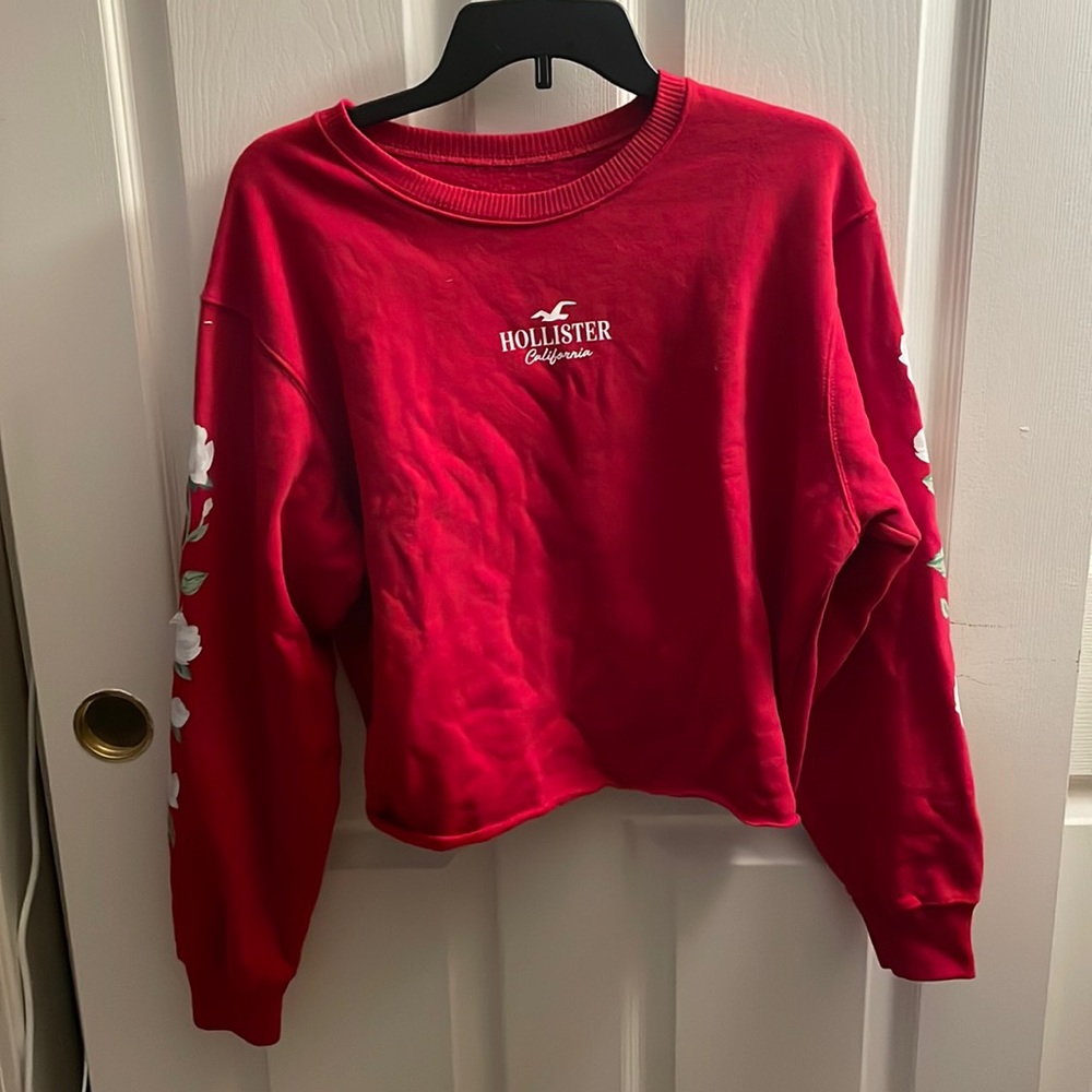 Red Hollister Sweater